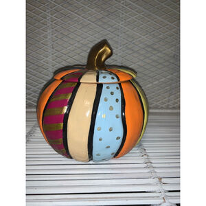 Unbranded Decor Multicolor Pumpkin Jar One Size